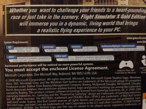 PC - Microsoft Flight Simulator Gold Edition