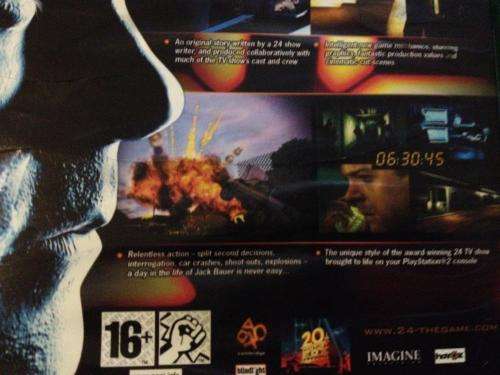 PS2 - 24 The Game - Playstation 2