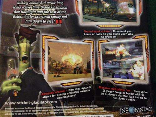PS2 - Ratchet : Gladiator