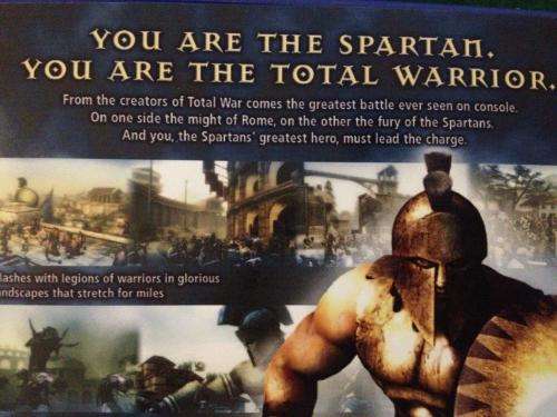 PS2 - Spartan Total Warrior