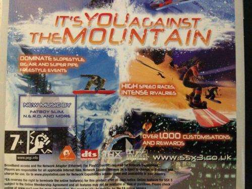 PS2 - SSX 3 Platinum