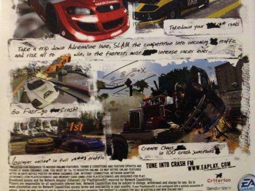 PS2 - Burnout 3 Takedown Platinum