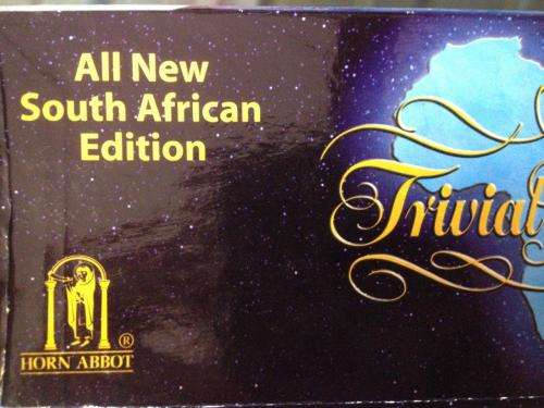 Trivial Pursuit - All New South African Edition - Prima 2001