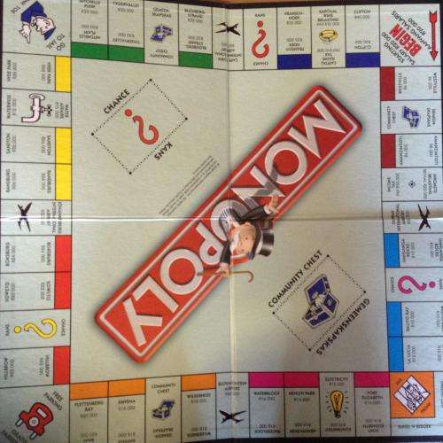 Monopoly - Waddingtons - Newer version (Sandton Soweto etc)