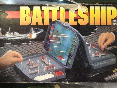 Battleship - The Classic Naval Combat Game - Milton Bradley Hasbro Made in USA