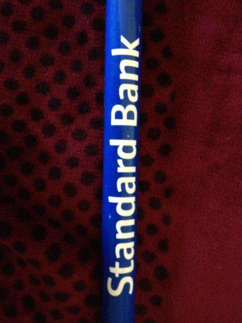 Standard Bank Cricket Stump Signed by Fanie De Villiers