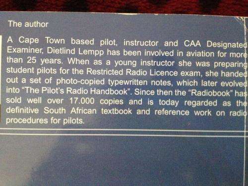 The Pilot's Radio Handbok - Dietlind Lempp edition 11 soft cover 192 pages