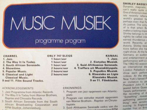 The Flying Springbok / Die Vlieende Springbok In flight magazine October 1974 - 44 pages