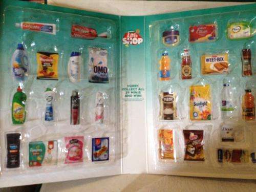 Checkers LITTLE SHOP 1 Collectors case - for all your mini groceries