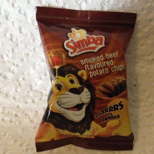 Checkers LITTLE SHOP 1 Simba Spoked Beef Potato Chips