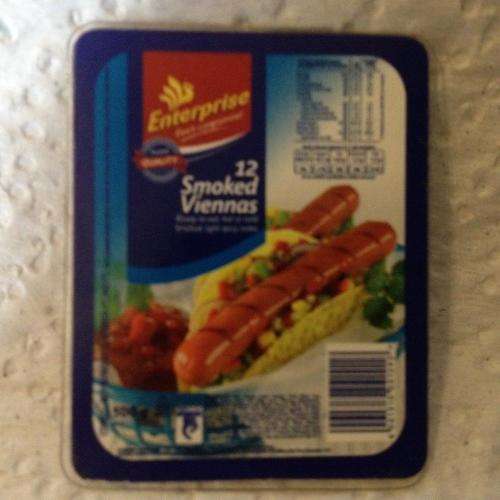 Checkers LITTLE SHOP 1 Enterprise smoked Viennas