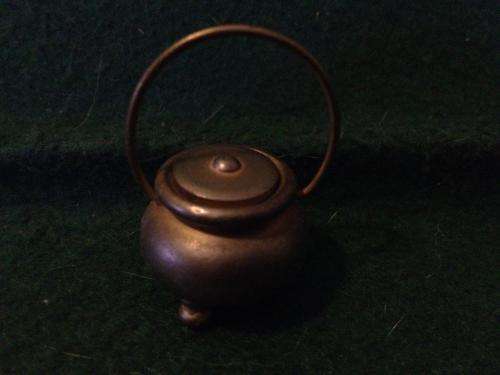 Brass Printers Tray Poetjie Pot +-4cm