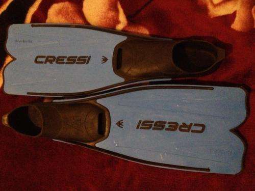 Cressi Rondinella Fins Size 37 -38 (4-5) Made in Italy