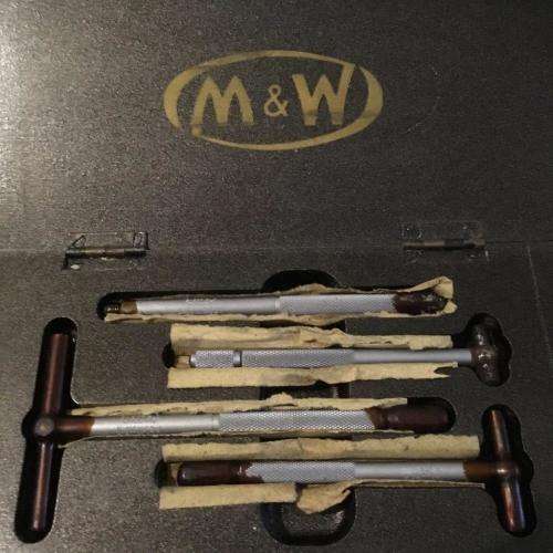 Vintage Moore & Wright Tubular Inside Micrometer Set