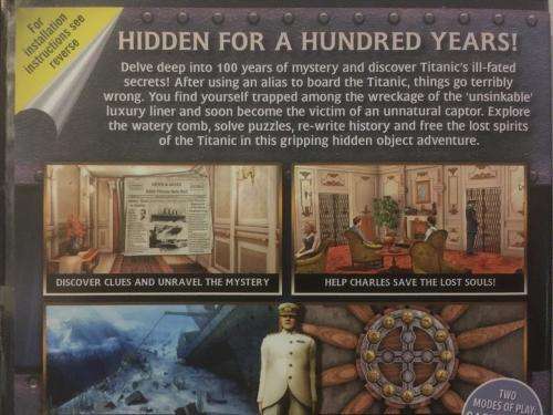 PC - Hidden Mysteries - Return to Titanic - Hidden Object Game -