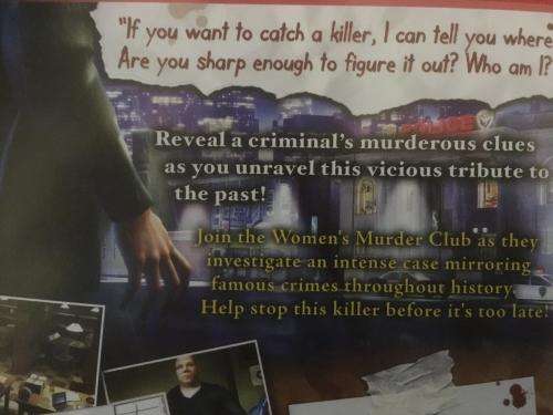 PC - James Patterson  Women's Murder Club - Twice In A Blue Moon - Hidden Object Game