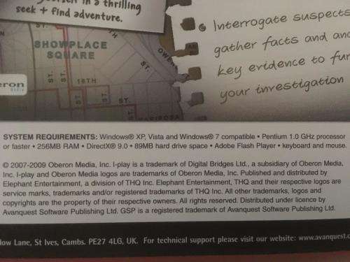 PC - James Patterson  Women's Murder Club - Twice In A Blue Moon - Hidden Object Game