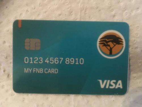 Checkers LITTLE SHOP 2 Mini My FNB Card Visa