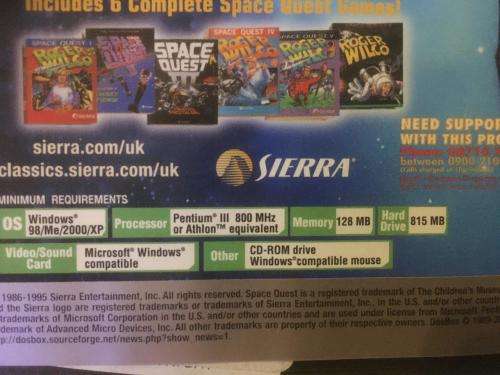 PC - Space Quest Collection - 6 complete games