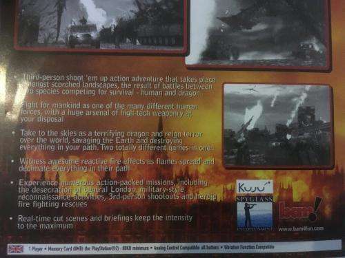 PS2 - Reign of Fire - Let The Battle Ignite