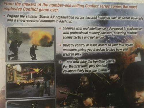 PS2 - Conflict - Global Storm