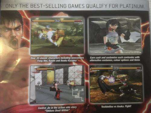 PS2 - Tekken 5 Platinum