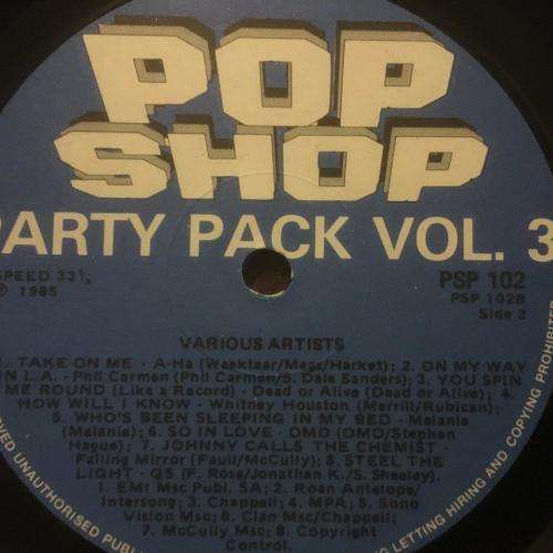 LP - POP Shop Party Pack Vol. 3
