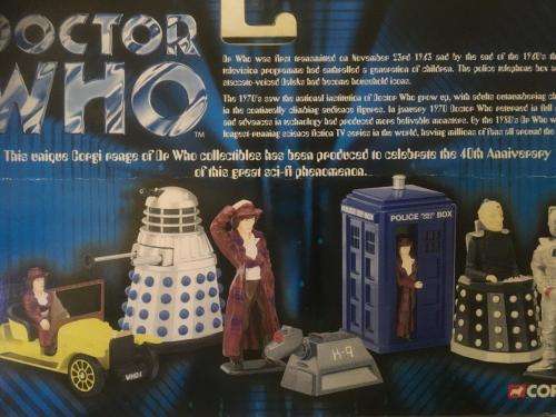 Corgi - Dr.Who - Dalek & Cyberman - 40th Anniversary of Doctor Who. - Released 2003