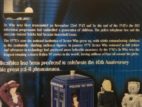 Corgi - Dr.Who - Dalek & Cyberman - 40th Anniversary of Doctor Who. - Released 2003