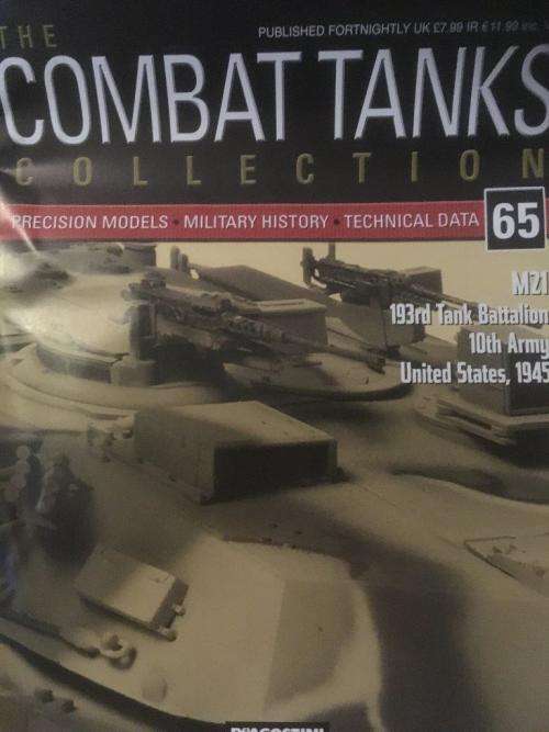 Combat Tanks Collection - M21 193rd Tank Bat. 10th Army Germany 1945