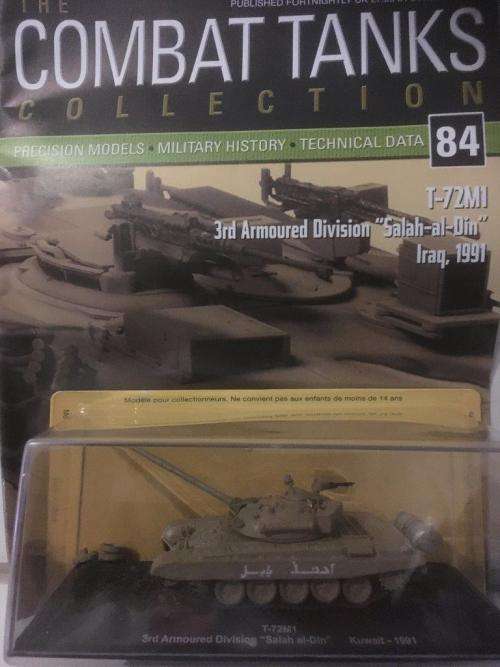 Combat Tanks Collection -T-72M1 3rd Armoured Division "Salah al-Din" Kuwait 1991