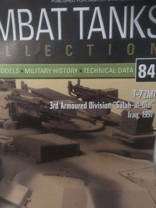 Combat Tanks Collection -T-72M1 3rd Armoured Division "Salah al-Din" Kuwait 1991