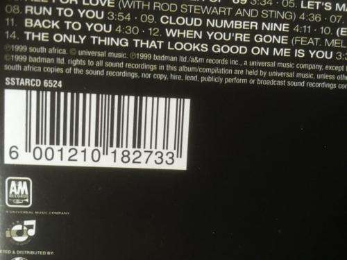 CD - Bryan Adams - The Best of Me