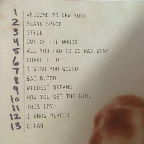 CD - Taylor Swift - 1989