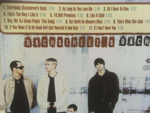CD - Backstreet Boys - Backstreets Back