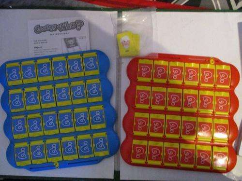 Guess Who? - MB Milton Bradley - The original mystery face guessing game