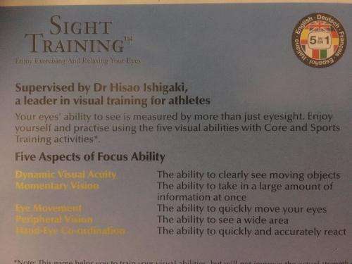 Nintendo DS - Sight Training