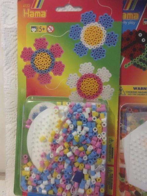 4 x Hama Beads sets made in Denmark (new sealed)