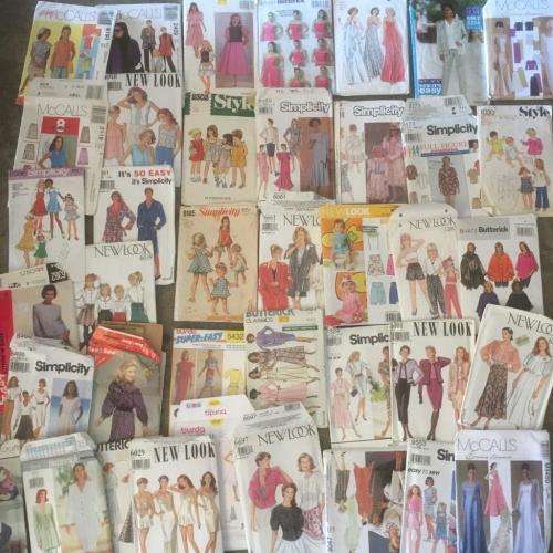 Huge Job Lot of Sewing Patterns x 40 see pics and description