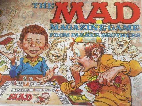 The Mad Magazine Board Game - Parker Brothers 1979