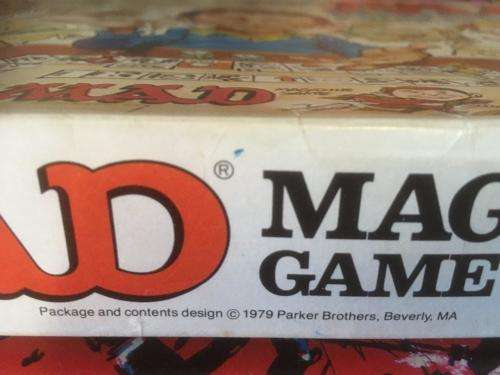 The Mad Magazine Board Game - Parker Brothers 1979