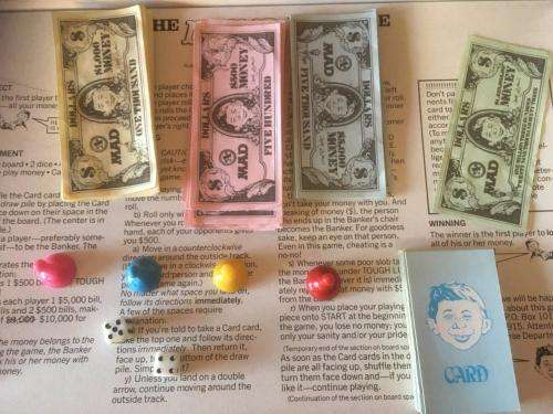 The Mad Magazine Board Game - Parker Brothers 1979