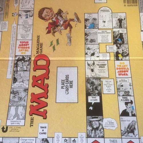 The Mad Magazine Board Game - Parker Brothers 1979