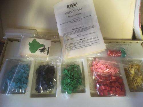 Risk - The World Strategy Game - Manhattam Product -