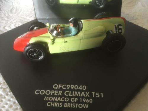 Quartzo - QFC99040 Cooper Climax 51 Monaco GP 1960 Chris Bristow 1:43 Scale