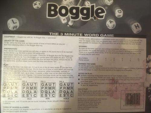 Boggle - Parker Bothers