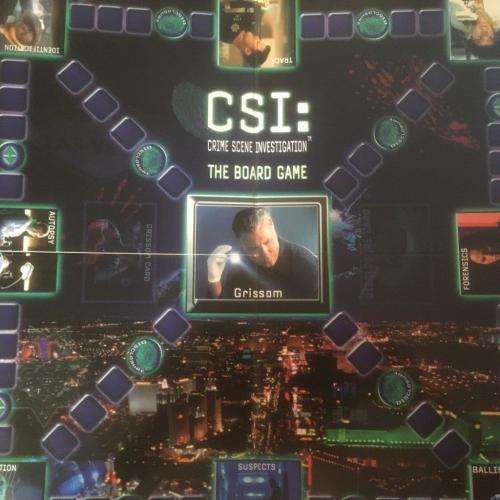 CSI: Crime Scene Investigation - The Board Game - 2004 Speciality Board Games