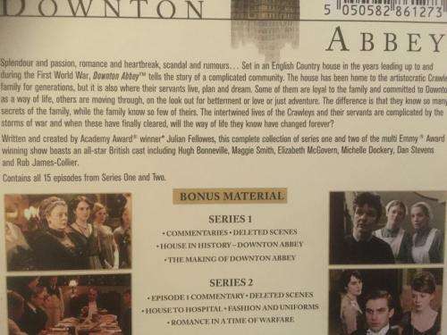 Blu-ray - Downton Abbey - Series One & Two