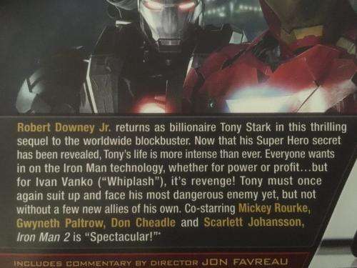 DVD - Iron Man 2