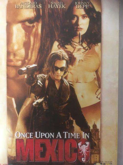 DVD - Once Upon A Time In Mexico - Johnny Depp - Banderas Hayek